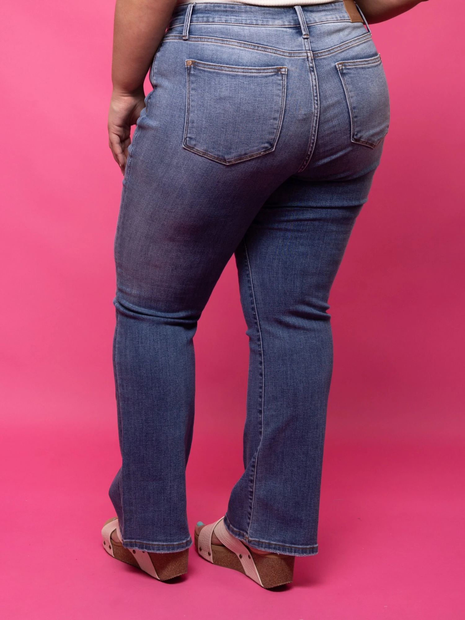 Judy Blue Mid-Rise Vintage Bootcut Jeans |0 - 24 7 Judy Blue Mid-Rise Vintage Bootcut Jeans |0 - 24 - Image 5