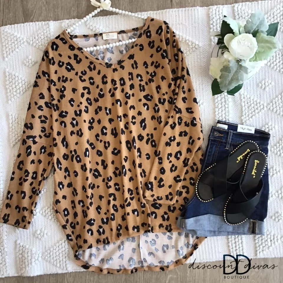 It's All Possible Animal Print Sweater *Final Sale* 3 It's All Possible Animal Print Sweater *Final Sale*