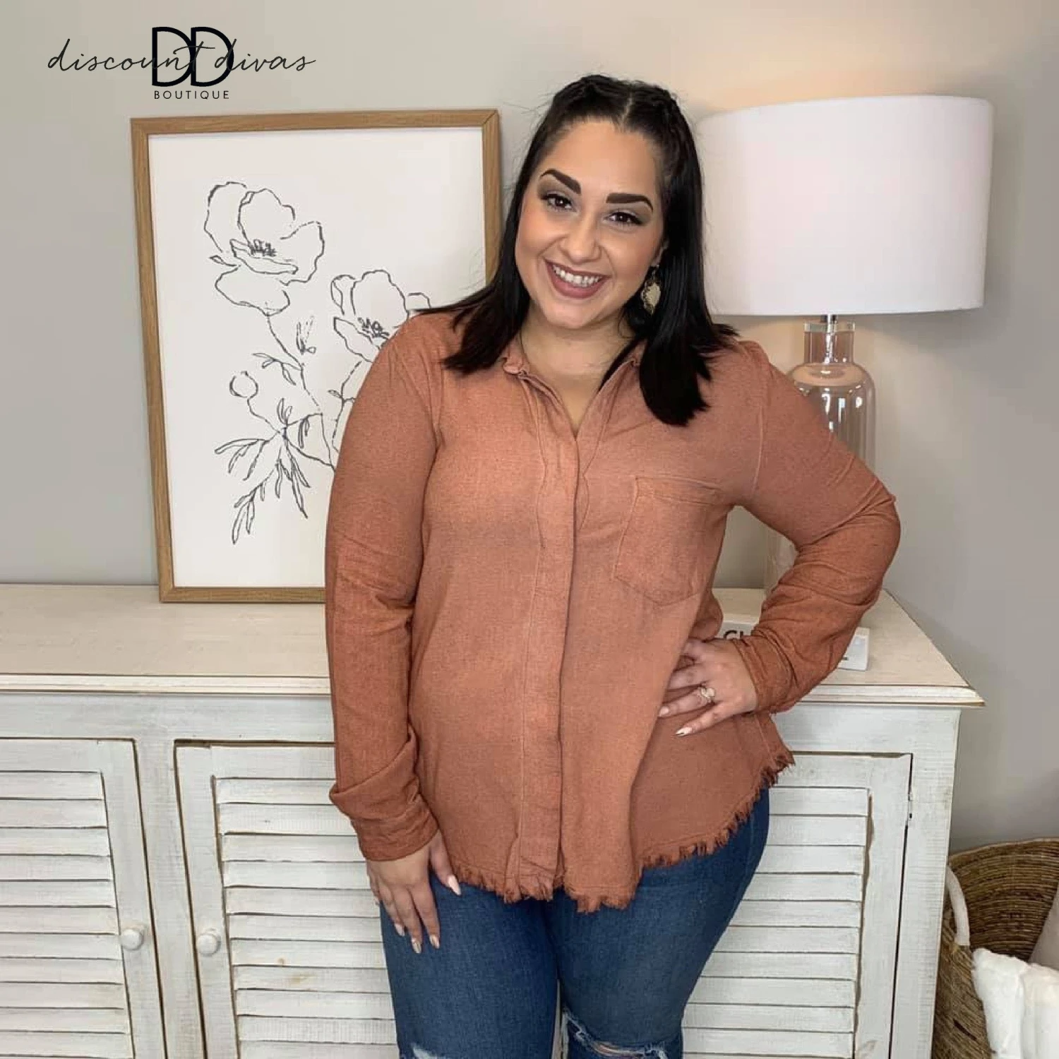 Phone Call Away Shirt *Final Sale* 3 Phone Call Away Shirt *Final Sale*