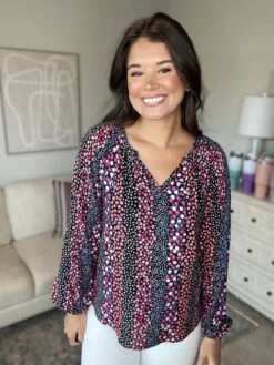 Valuable Lesson Multi Color Top | S-L