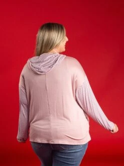 Striped Long Sleeve Top W/ Drawstring Hood | S-3X 6 Striped Long Sleeve Top W/ Drawstring Hood | S-3X -Be Cool Shop I9ixosd2pgMX6juHcn2vfTzomABSsvI9L5jBvxVp