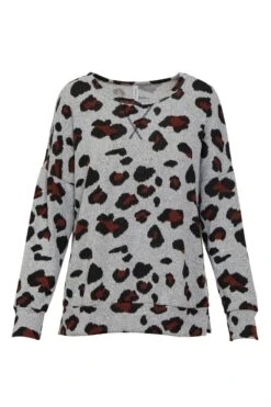 Animal Print Pullover | S - 3X Dear Scarlett
