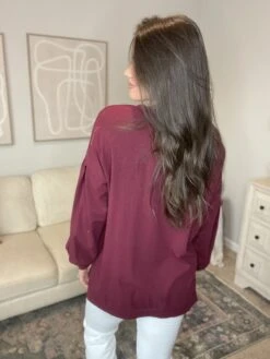 Cotton Jersey Loose Fit Long Sleeve Top W/ Texas | S - L Gameday -Be Cool Shop Q67ruZmSyyES01WcjFoo2ALRHvn6gCleAWHD1Wd5