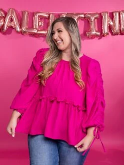 Round Neck Ruffled Waist Babydoll Top W/ Adjustable Sleeves | S-3XL 9 Round Neck Ruffled Waist Babydoll Top W/ Adjustable Sleeves | S-3XL -Be Cool Shop RULhPGD1TIlFe1BP1LhWGaxmF6B6DPWKDg5gJZaD