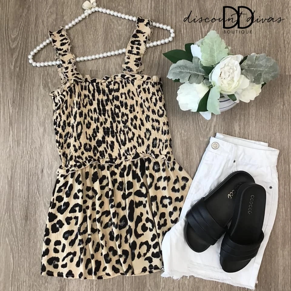 Making Me Blush Animal Print Peplum Top *Final Sale* 3 Making Me Blush Animal Print Peplum Top *Final Sale*
