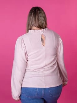 Long Sleeve Top W/ Key Hole Back And Elastic Cuffs | S-3X 7 Long Sleeve Top W/ Key Hole Back And Elastic Cuffs | S-3X -Be Cool Shop UjuLBxnQanj0CeYCDr1Pb43SSnco4OATkZkmr4a2