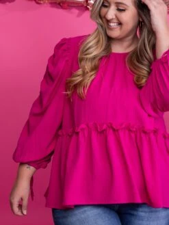 Round Neck Ruffled Waist Babydoll Top W/ Adjustable Sleeves | S-3XL 8 Round Neck Ruffled Waist Babydoll Top W/ Adjustable Sleeves | S-3XL -Be Cool Shop VdUV9Tnc1nsUgHdABaJQGdQKizd45D8W3mBbkgRu