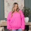 Long Sleeve V-Neck Top W/ Band Detail | S-3X 2 Long Sleeve V-Neck Top W/ Band Detail | S-3X -Be Cool Shop be9dc7a99487c7433d4d9350edc7c436