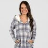 Plaid 1/4 Button Up Lined Hoodie W/ Pockets | S - 2XL 2 Plaid 1/4 Button Up Lined Hoodie W/ Pockets | S - 2XL -Be Cool Shop bzRwCAblbpYQHayF4f3YGC8aAKTfiDNhAMxGwWRT