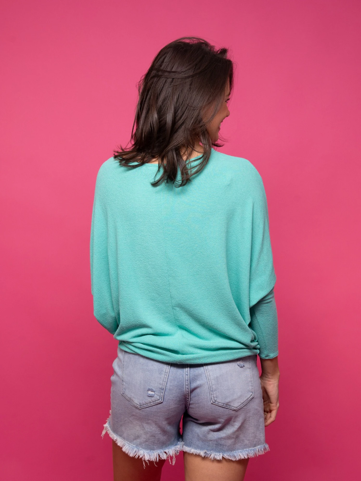 Boat Neck Long Sleeve Dolman Top | S - 3XL Christmas In July 7 Boat Neck Long Sleeve Dolman Top | S - 3XL Christmas In July - Image 5