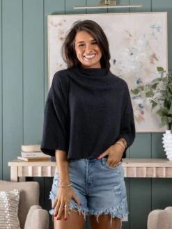 Ribbed Cowl Neck Kimono Sleeve Top| S-L 12 Ribbed Cowl Neck Kimono Sleeve Top| S-L -Be Cool Shop caf0df0eb7e5533d7b19a99e971c2102