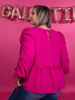 Round Neck Ruffled Waist Babydoll Top W/ Adjustable Sleeves | S-3XL 7 Round Neck Ruffled Waist Babydoll Top W/ Adjustable Sleeves | S-3XL -Be Cool Shop erOy9nkHjwrjcH3Z3UHI2DvqsgQMdC5EOolMXdWu