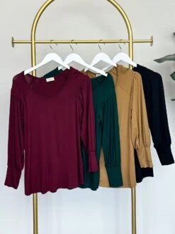 Solid Raglan Top | S - 3XL Be Stage