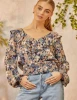 Floral Print Long Sleeve Top | S - L 2 Floral Print Long Sleeve Top | S - L -Be Cool Shop pBigY7CHX3QWyGpDtAJB2CJpUcneIY0ol1INIdRQ