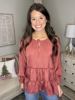 Front Tie Babydoll Blouse | S-L *Final Sale* -Be Cool Shop pCDNjKqacF0prD5hcj0z5h2zWcnydAPtvLOSxc9m