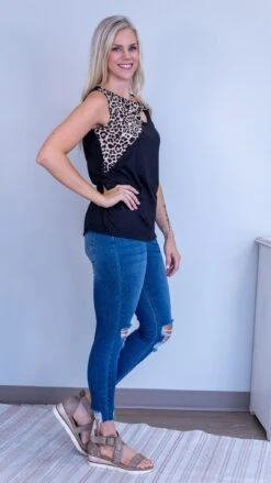Lively Days Leopard Cut Out Top *Final Sale* -Be Cool Shop pyFSkqHmhj2yed6dQr9dkshn4onwwNB9Nf3w1RrD