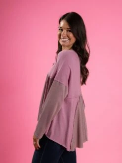 Long Sleeve V Neck Colorblock Top | S-L 8 Long Sleeve V Neck Colorblock Top | S-L -Be Cool Shop qtCds2uCoJ50Uh4i8aK606KfDL6uXc79jAzGfZIv