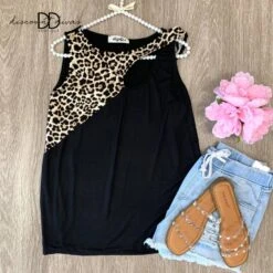Lively Days Leopard Cut Out Top *Final Sale* -Be Cool Shop wUHhk1nub2nGcv0shl7mruX3Zgxk7sf9yZwrzn8S