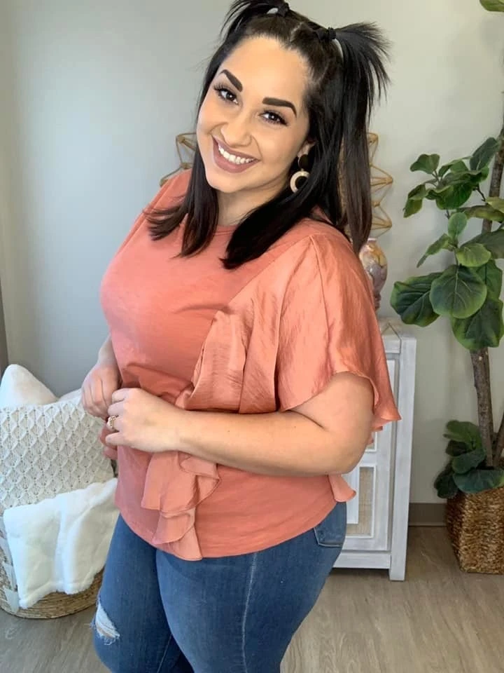 Ready To Ruffle Top *Final Sale* 5 Ready To Ruffle Top *Final Sale* - Image 3