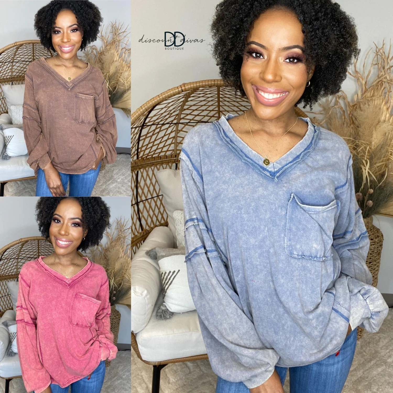 With Me Top *Final Sale* 3 With Me Top *Final Sale*