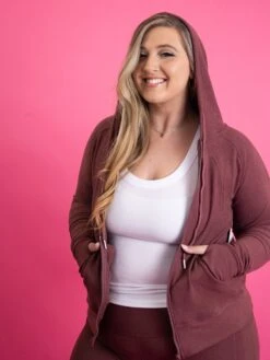 Full Zip Hooded Jacket & Leggings Set | S-L -Be Cool Shop 02ce248dadac1c2583622f97f206c785