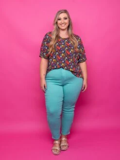 Judy Blue High Waist Garment Dyed Slim Straight Jeans | 0-24