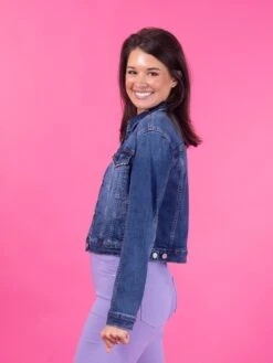 Mica Dark Wash Denim Jacket | S - XL 8 Mica Dark Wash Denim Jacket | S - XL -Be Cool Shop 2eca25c88b4991208f1762d1ec6c7ed8