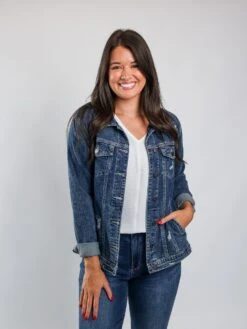 DD Design Denim Dreams Jacket- Medium Wash | S - 3X