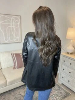 PU Faux Leather Front Button UpCollared Jacket | S - XL -Be Cool Shop Ib6IionYXe18iifVTBxywH8rlmJrD5VrT91jl8YI