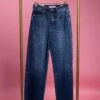 Vervet 90's Vintage Ultra High Rise Relaxed Fit SharkBite Jeans | 0 - 22