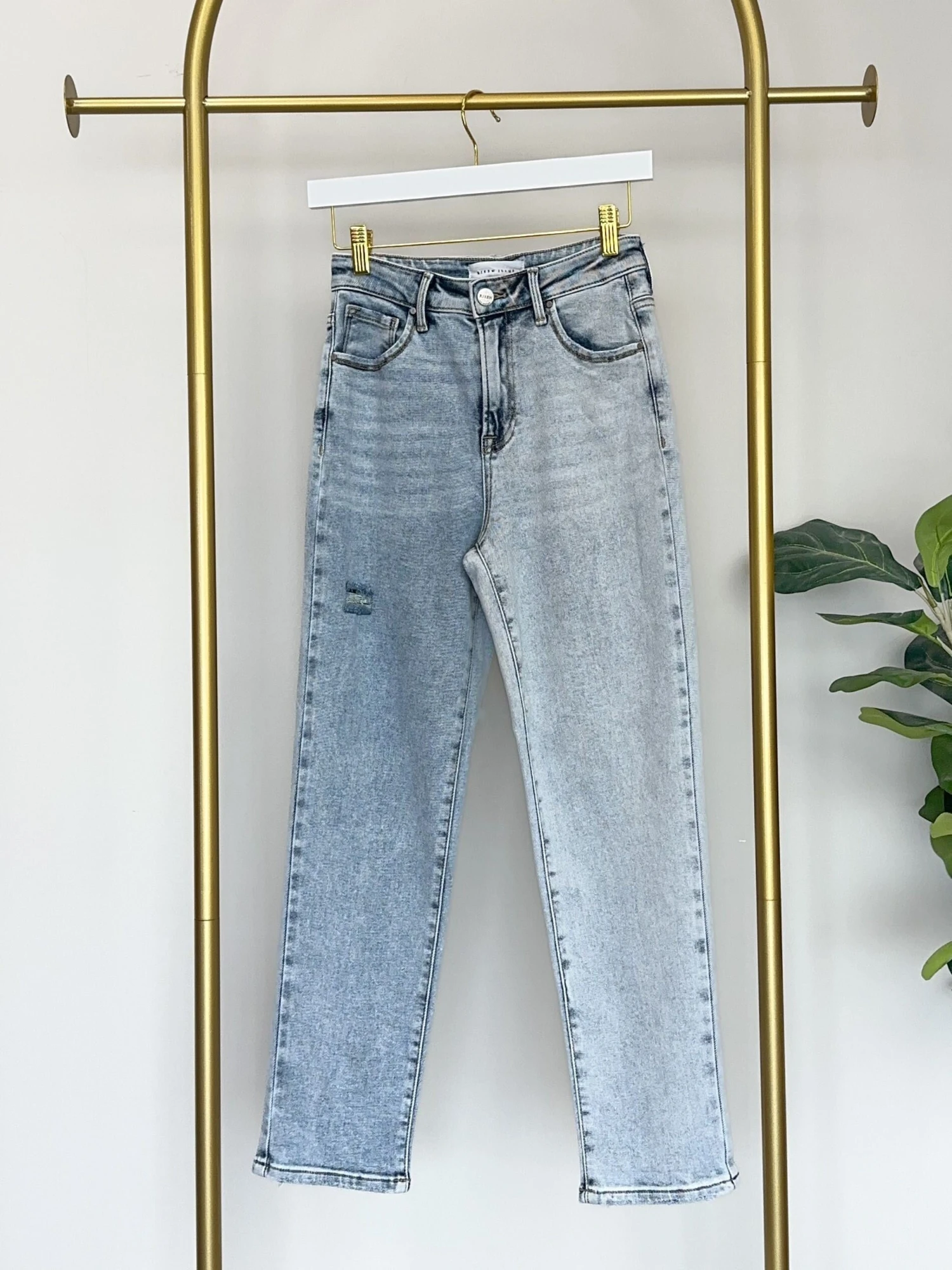 Risen High-Rise Two Tone Girlfriend Jeans | 0 - 3X 3 Risen High-Rise Two Tone Girlfriend Jeans | 0 - 3X