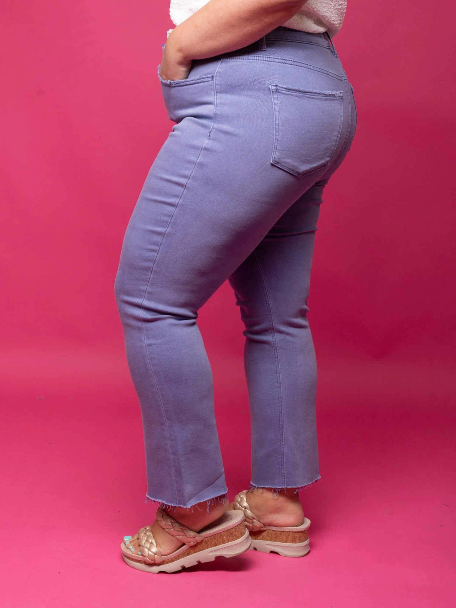 Vervet High Rise Stretch Straight Jeans | 1 - 22 5 Vervet High Rise Stretch Straight Jeans | 1 - 22 - Image 3