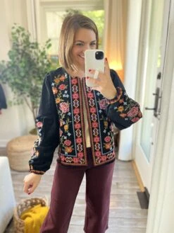 Embroidered Jacket | S - L