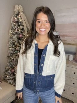 Multi Fabric Jacket | S - L *Final Sale*