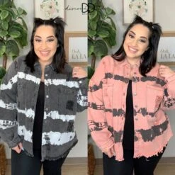 Tie Dye Oversized Jacket *Final Sale*