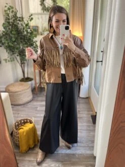 Faux Leather Jacket | S - L