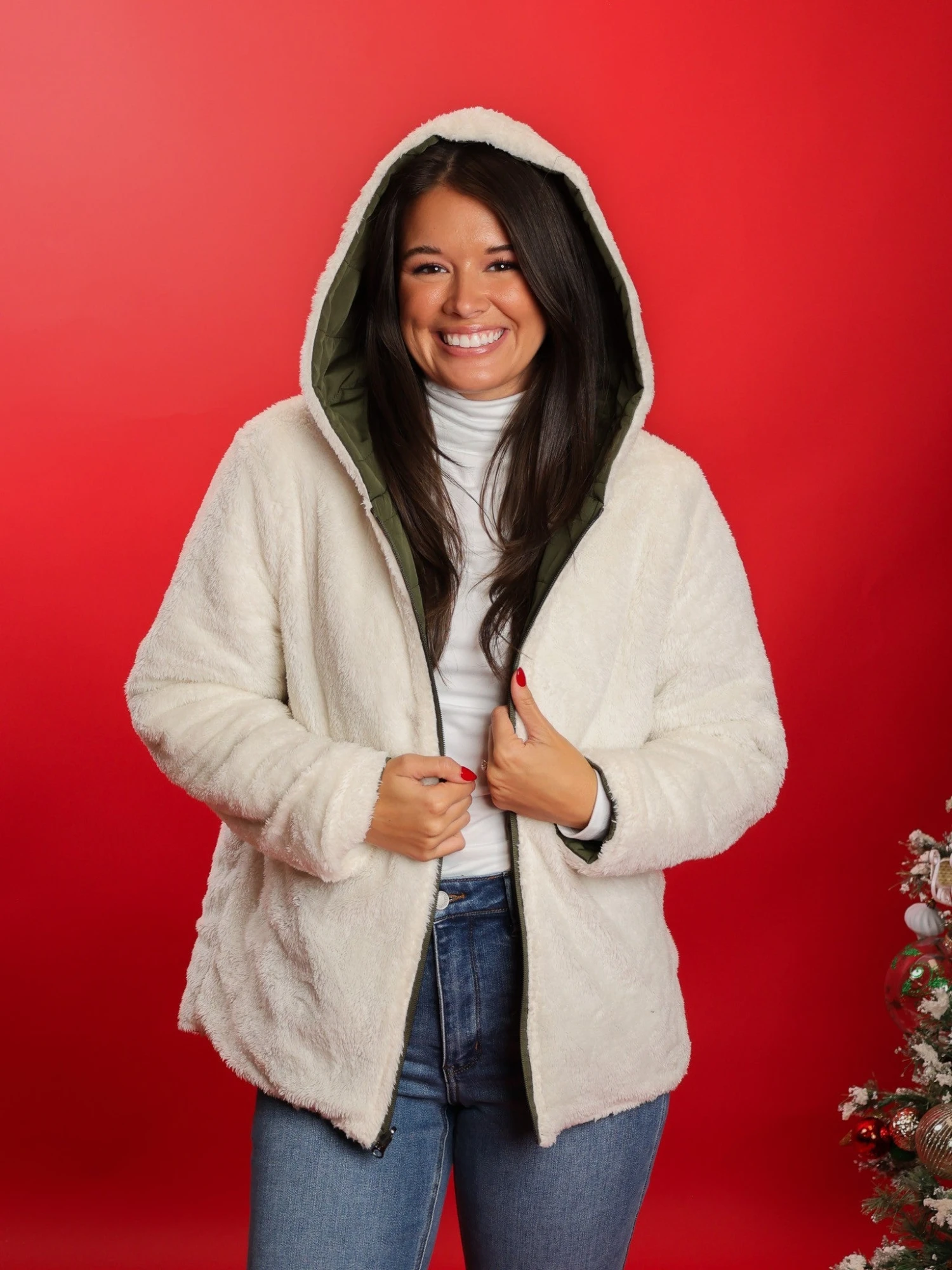 Luxe Faux Fur Reversible Puffer Jacket | S - 2XL 10 Luxe Faux Fur Reversible Puffer Jacket | S - 2XL - Image 8