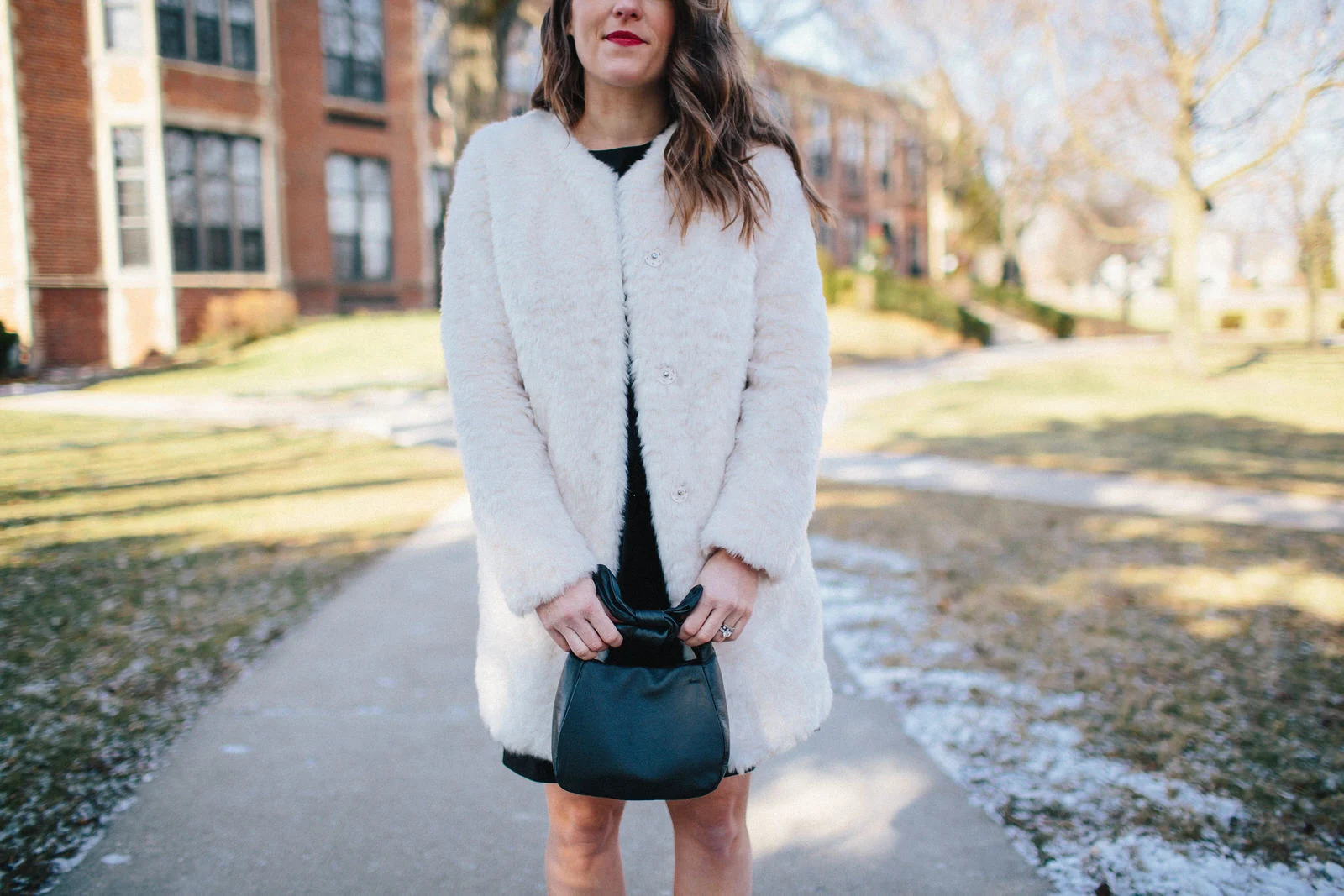 Front Page -Be Cool Shop liz adams ted baker velvet dress nordstrom faux fur coat 4 of 15 1